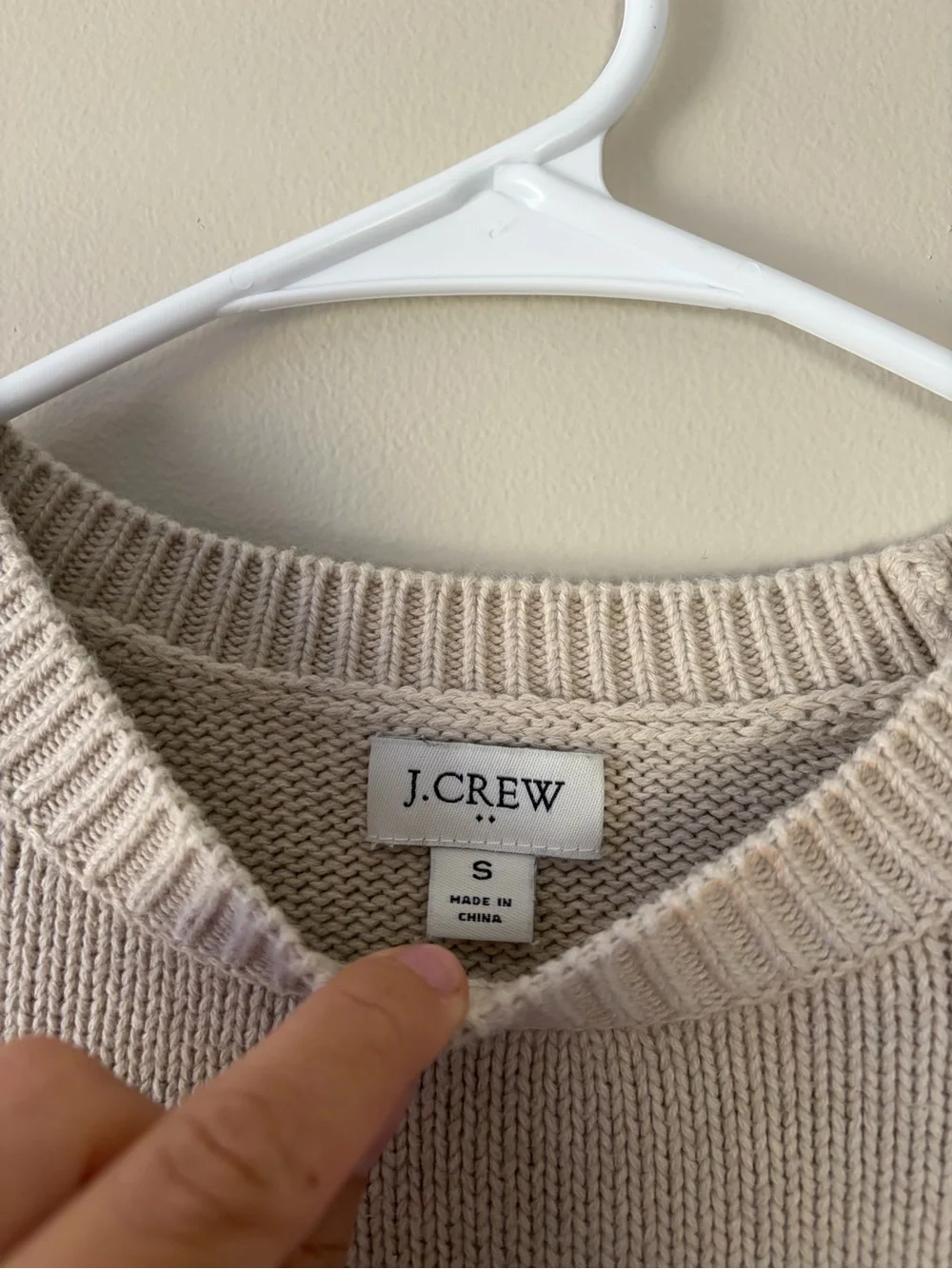 J. Crew lightweight knit
